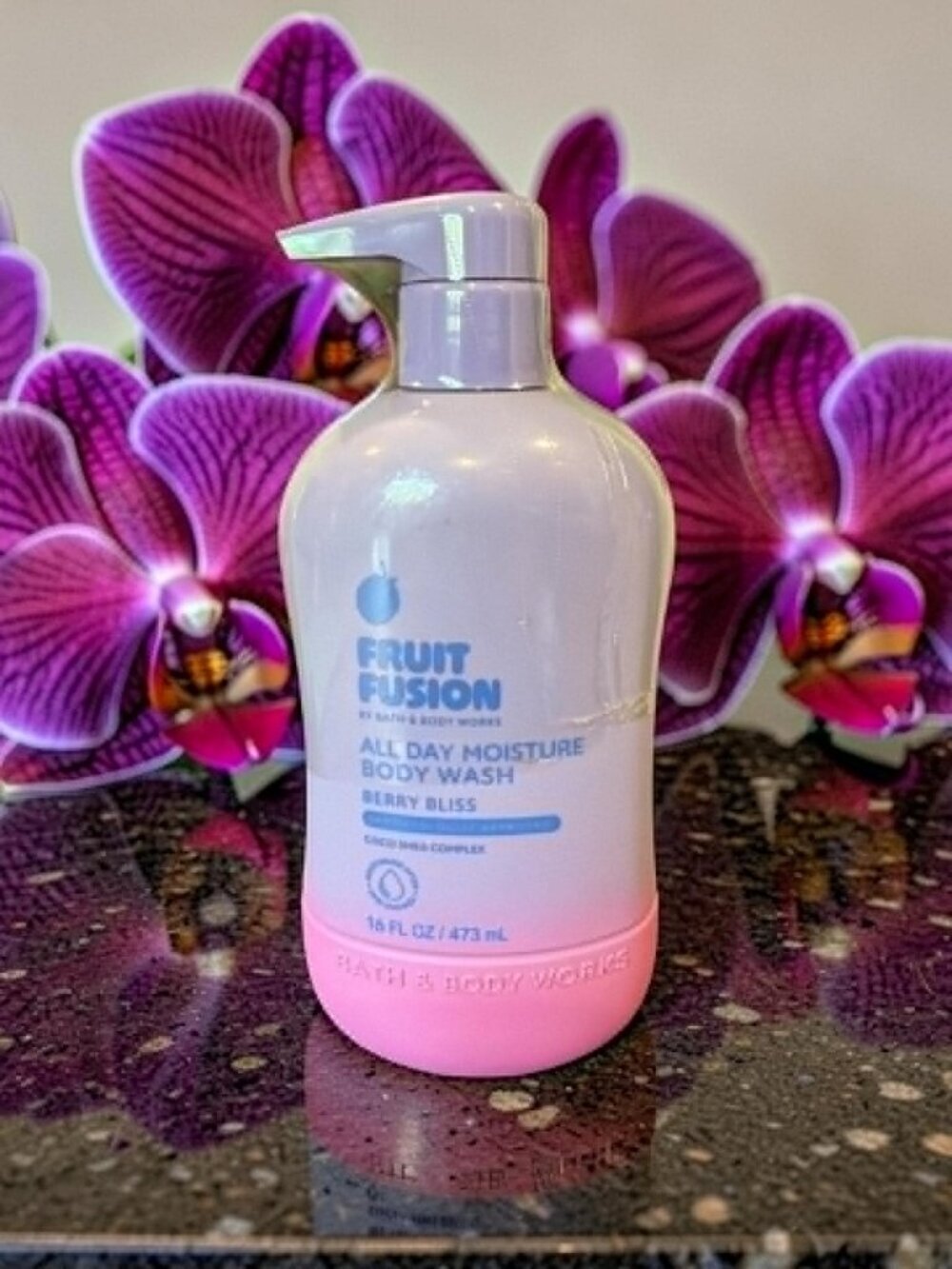 Bath & Body Work Berry Bliss Moisturizing Body Wash All Day Moisturize 16 oz